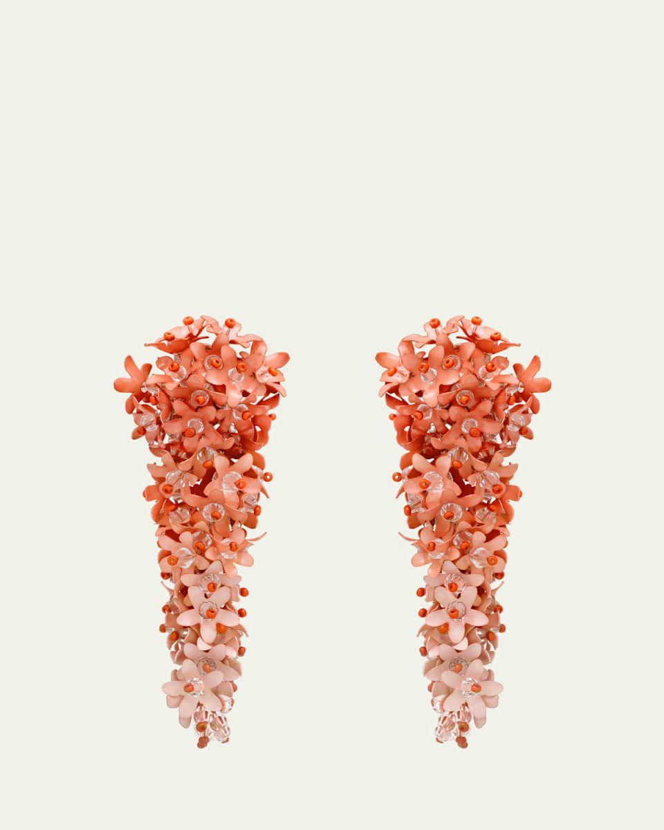 Cascading Flower Earring